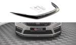 Maxton Front Ansatz V.1 für Skoda Octavia RS Mk3 Facelift schwarz Hochglanz SK-OC-3F-RS-FD1-G