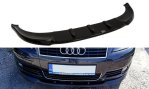 Maxton Front Ansatz für AUDI A3 8P (vor Facelift) 2003-2005 schwarz Hochglanz AU-A3-2-FD1-G