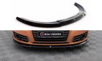 Maxton Front Ansatz V.1 Audi A7 C7 schwarz Hochglanz AU-A7-C7-FD1-G