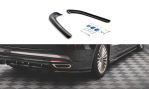 Maxton Heck Ansatz Flaps Diffusor für Ford Mondeo Mk5 schwarz Hochglanz FO-MO-5-RSD1-G