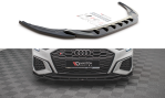 Maxton Front Ansatz V.4 für Audi S3 / A3 S-Line 8Y schwarz Hochglanz AU-A3-8Y-SLINE-FD4-G