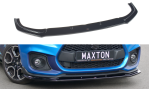 Maxton Front Ansatz V.1 für SUZUKI SWIFT 6 SPORT schwarz Hochglanz SZ-SW-6-SPORT-FD1-G
