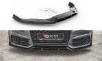 Maxton Front Ansatz für Audi S6 / A6 S-Line C7 FL  AU-S6-C7F-FFD1
