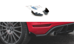 Maxton Hintere Seiten Flaps für Volkswagen Golf GTI Mk6 schwarz Hochglanz VWGO6GTICNC-RSF1-G