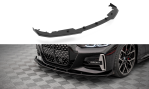 Maxton Street Pro Front Ansatz +Flaps für BMW 4er M-Paket G22 schwarz Hochglanz BM4G22MPACKCNC-FD1BRB+FSF1-G