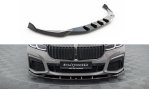 Maxton Front Ansatz V.5 BMW 7 M-Paket G11 / G12 Facelift schwarz Hochglanz BM-7-11F-MPACK-FD5-G