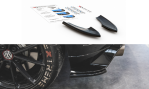 Maxton Heck Ansatz Flaps Diffusor für VW Golf 7 GTI TCR schwarz Hochglanz VW-GO-7F-GTI-TCR-RSD1-G