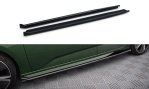 Maxton Seitenschweller Ansatz Peugeot 308 Hatchback Mk3 schwarz Hochglanz PE-308-3-GT-SD1-G