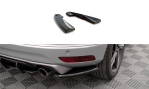Maxton Heck Ansatz Flaps Diffusor für Volvo XC60 R-Design Mk1 Facelift  schwarz Hochglanz VO-XC60-1F-RDESIGN-RSD1-G