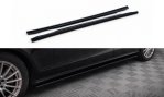 Maxton Seitenschweller Ansatz V.2 Mercedes-Benz CLS C218 schwarz Hochglanz ME-CLS-218F-SD2-G