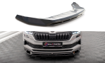 Maxton Front Ansatz für Skoda Karoq Sportline Mk1 Facelift schwarz Hochglanz SK-KA-1F-SL-FD1G+FD1R-G