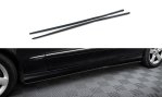 Maxton Seitenschweller Ansatz für Mercedes-Benz CLK W209 schwarz Hochglanz ME-CLK-209-SD1-G