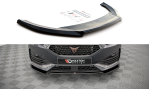 Maxton Front Ansatz V.2 für Cupra Leon schwarz Hochglanz CU-LE-1-FD2-G