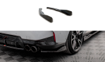 Maxton Heck Ansatz Flaps Diffusor V.1 für BMW 2 Coupe M240i G42 schwarz Hochglanz BM-2-42-M-RSD1-G