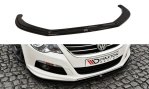 Maxton Front Ansatz für VW Passat CC R36 RLINE (vor Facelift) schwarz Hochglanz VW-PA-CC-R-LINE-FD1-G