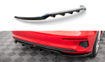 Maxton Mittlerer Diffusor Heck Ansatz DTM Look für Audi A3 Sportback 8Y schwarz Hochglanz AU-A3-8Y-RD1G+RD2-G