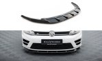 Maxton Front Ansatz V.6 VW Golf R / R-Line Mk7 schwarz Hochglanz VW-GO-7-R-FD6-G
