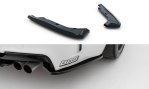 Maxton Heck Ansatz Flaps Diffusor BMW 1er M Coupe E82 schwarz Hochglanz BM-1-82-M-RSD1-G