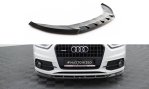 Maxton Front Ansatz V.1 Audi Q3 S-line 8U schwarz Hochglanz AU-Q3-1-SLINE-SB-FD1-G