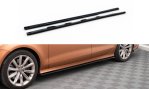 Maxton Seitenschweller Ansatz V.3 Audi A7 S-Line / S7 C7 schwarz Hochglanz AU-A7-C7-SD1-G