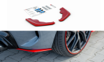 Maxton Heck Ansatz Flaps Diffusor V.2 für BMW 1er F40 M-Paket BM-1-40-MPACK-RSD3-RED