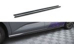 Maxton Seitenschweller Ansatz VW Multivan T7 schwarz Hochglanz VW-MU-T7-SD1-G