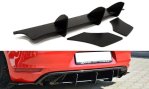 Maxton Diffusor Heck Ansatz für Heckschürze für & Heck Ansatz Flaps Diffusor für VW GOLF 6 GTI / 35TH  VW-GO-6-GTI-CNC-RS1