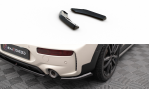 Maxton Heck Ansatz Flaps Diffusor für Mini Cooper Clubman John Cooper Works F54 Facelift schwarz Hochglanz MC-CM-2F-JCW-RSD1-G