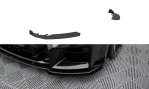 Maxton Front Flaps BMW M2 G87 schwarz Hochglanz BMM2G87CNC-FSF1-G