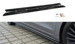 Maxton Seitenschweller Ansatz für Hyundai i30 mk.2 schwarz Hochglanz HY-I30-2-SD1-G