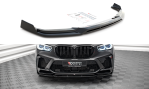 Maxton Front Ansatz V.3 für BMW  X5M F95 schwarz Hochglanz BM-X5M-05-FD3G+FD3R-G
