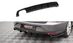 Maxton Diffusor Heck Ansatz für Seat Leon FR Sportstourer Mk3 schwarz Hochglanz SE-LE-3-FR-ST-RS1-G