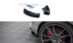 Maxton Heck Ansatz Flaps Diffusor V.1 für Ford Fiesta ST Mk8 schwarz Hochglanz FO-FI-8-ST-RSD1-G