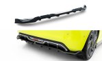 Maxton Mittlerer Cup Diffusor Heck Ansatz Abarth 500e schwarz Hochglanz FI-500E-2-AB-RD1G+RD2-G