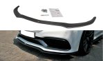 Maxton Front Ansatz V.1 für Mercedes C-Klasse C205 63 AMG Coupe schwarz Hochglanz ME-C-205-AMG-C-FD1-G