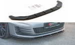 Maxton Front Ansatz V.1 für VW Golf 7 GTI  schwarz Hochglanz VW-GO-7-GTI-FD1-G