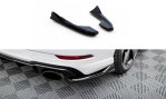 Maxton Heck Ansatz Flaps Diffusor V.3 Audi RS3 Limousine 8V Facelift schwarz Hochglanz AU-RS3-8VF-S-RSD3-G
