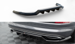 Maxton Mittlerer Cup Diffusor Heck Ansatz Skoda Kodiaq Sportline Mk1 / Mk1 Facelift schwarz Hochglanz SK-KO-1F-SL-RD1G+RD2-G