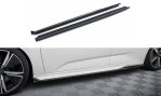 Maxton Seitenschweller Ansatz Peugeot 308 GT SW Mk3 schwarz Hochglanz PE-308-3-GT-SW-SD1-G