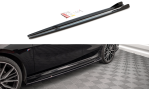 Maxton Seitenschweller Ansatz für V.2 für BMW 2 Gran Coupe M-Paket / M235i F44 schwarz Hochglanz BM-2-44-MPACK-SD2-G