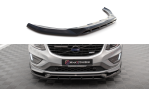 Maxton Front Ansatz für Volvo XC60 R-Design Mk1 Facelift schwarz Hochglanz VO-XC60-1F-RDESIGN-FD1G+FD1R-G