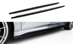 Maxton Seitenschweller Ansatz V.1 BMW 1er M-Paket F70 schwarz Hochglanz BM-1-70-M-SD1-G