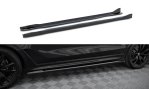 Maxton Seitenschweller Ansatz BMW X7 M-Paket G07 Facelift schwarz Hochglanz BM-X7-07F-MPACK-SD1-G