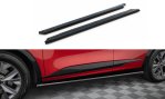 Maxton Seitenschweller Ansatz Kia Sportage GT-Line Mk5 schwarz Hochglanz KI-SP-5-GTLINE-SD1-G