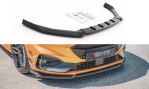 Maxton Front Ansatz V.7 für Ford Focus ST / ST-Line Mk4 schwarz Hochglanz FO-FO-4-ST-FD1-G