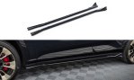 Maxton Seitenschweller Ansatz BMW XM G09 schwarz Hochglanz BM-XM-1-SD1-G
