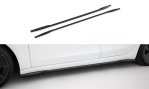 Maxton Seitenschweller Ansatz V.2 Tesla Model 3 Performance Mk1 Facelift schwarz Hochglanz TE-MODEL3-1F-SD2-G