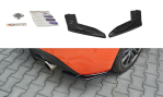 Maxton Heck Ansatz Flaps Diffusor V.1 für TOYOTA GT86 FACELIFT  schwarz Hochglanz TO-GT86-1F-RSD1-G
