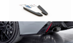Maxton Heck Ansatz Flaps Diffusor V.1 für Audi RS6 C8 / RS7 C8 schwarz Hochglanz AU-RS6-C8-RSD1-G