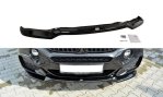 Maxton Front Ansatz für v.1 BMW X6 F16 M Paket schwarz Hochglanz BM-X6-16-MPACK-FD1-G